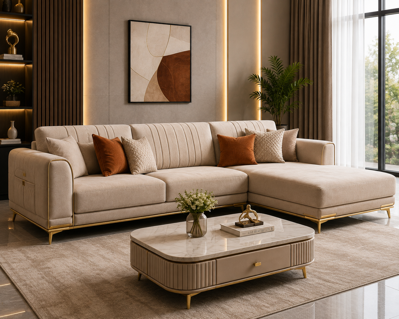 Modern Sofa Sets by Awan Furniture